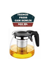 900 ml Süzgeçli French Press Cam Demlik 715119
